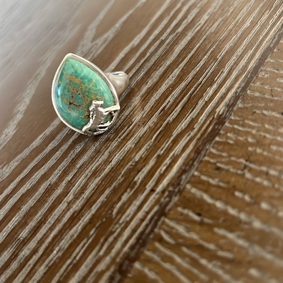 Barse Sterling Silver Turquoise Ring - Picture 4 of 11